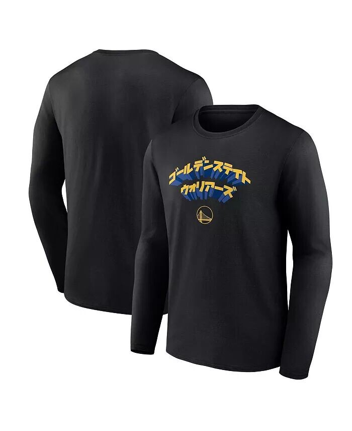 

Мужская футболка с длинным рукавом Golden State Warriors Japan Heritage Fanatics