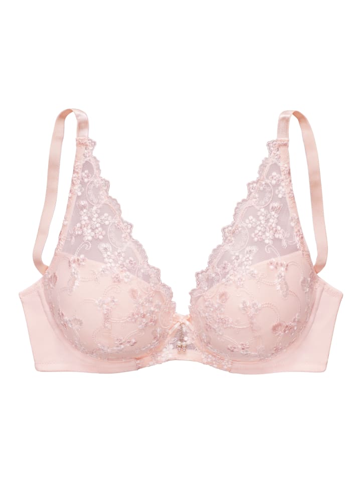 

Бюстгальтер на косточках LASCANA, цвет rosé-creme