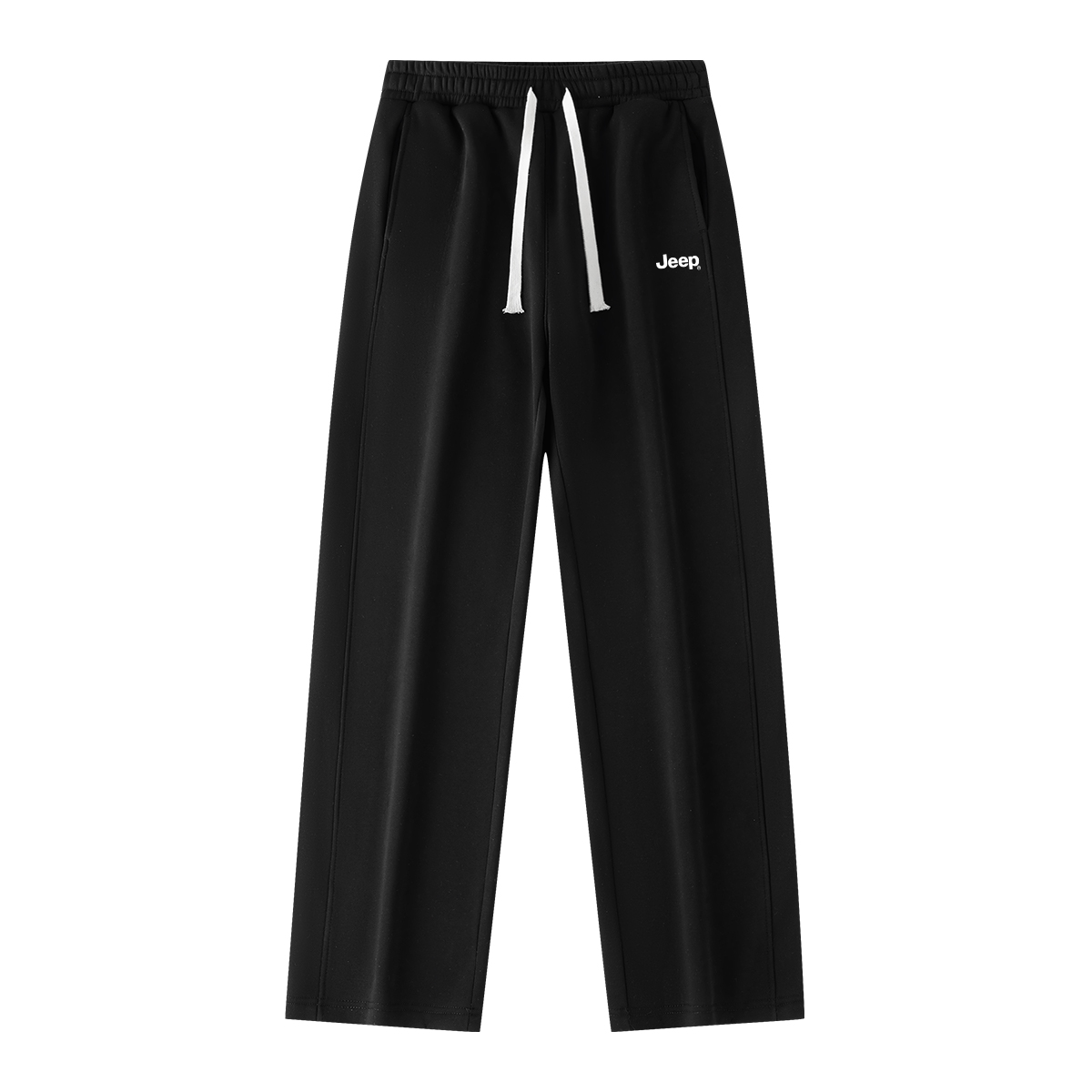 

Повседневные брюки Unisex Moderate Straight Fit Jeep, черный [fleece-lined]