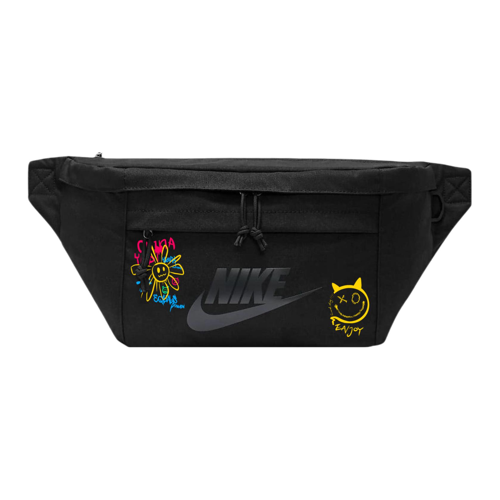

Nike Тканевая поясная сумка Regular Unisex черная, Sunflower