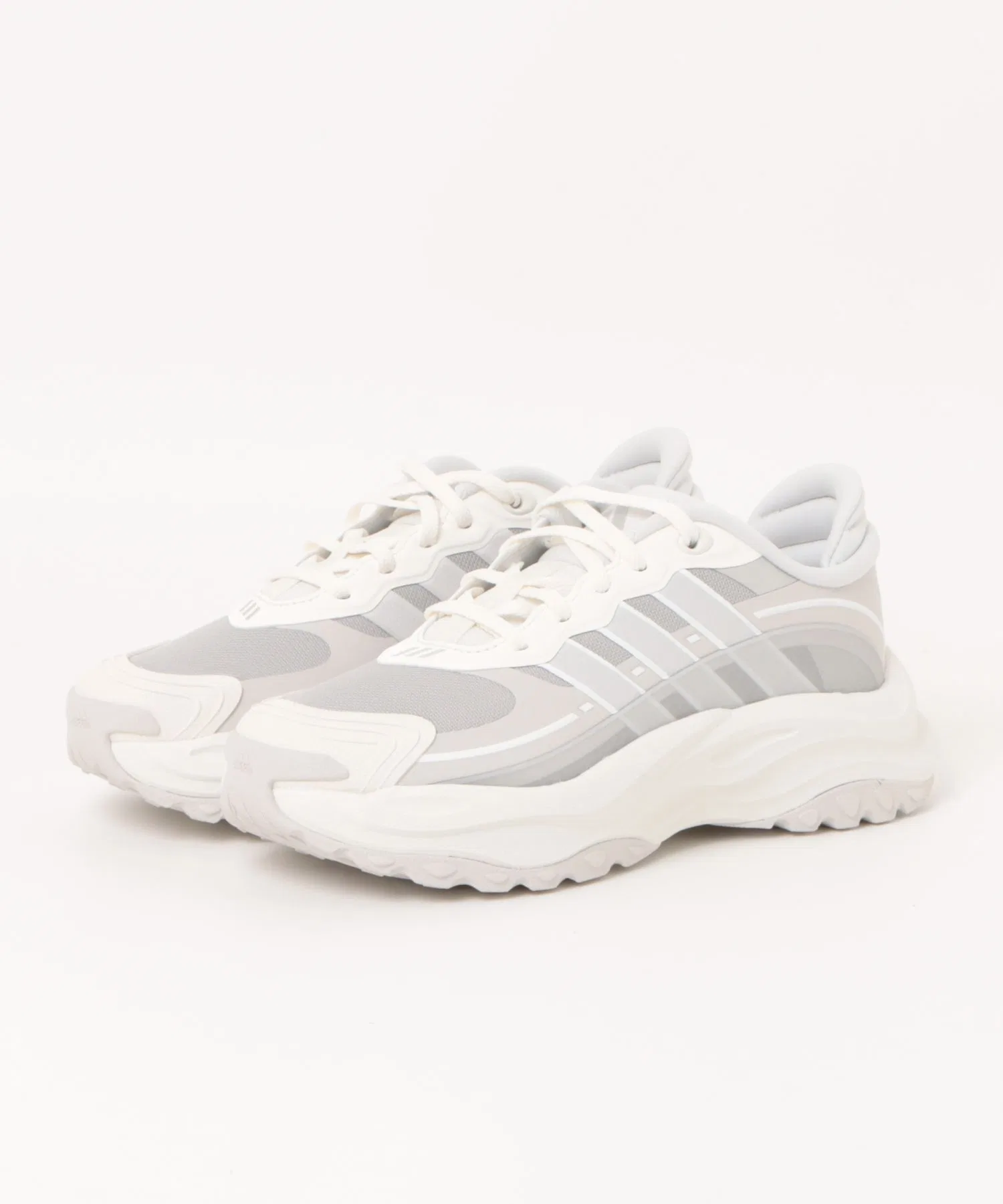 Мужские кроссовки adidas MAXXWAVY HALO серебристо-белые