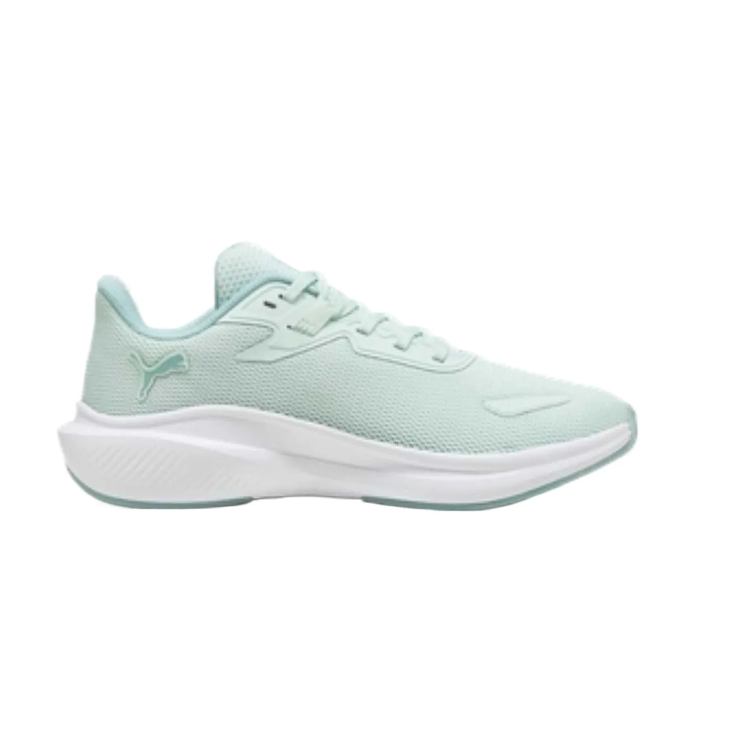 Беговые кроссовки Skyrocket Lite Fabric Breathable Rebound Cushioning Low top Unisex PUMA, ice синий-желтый — фото 3