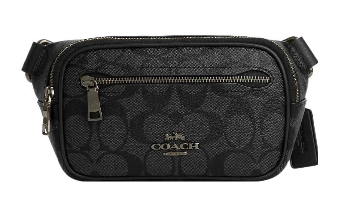 

Мужская поясная сумка COACH с ремнем, Базовый набор (сумка и пыльник)