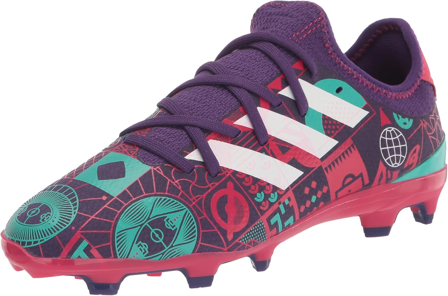 

Футбольные бутсы Adidas Unisex-Adult Gamemode Knit Firm Ground, черный