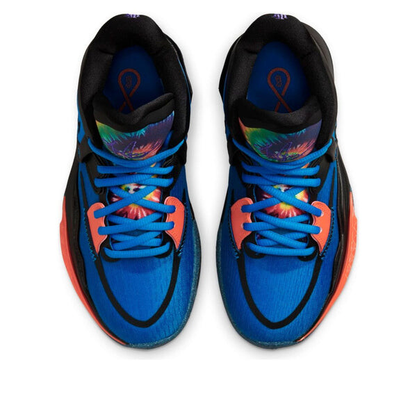 Кроссовки kyrie infinity se 'tie-dye' Nike, синий — фото 4
