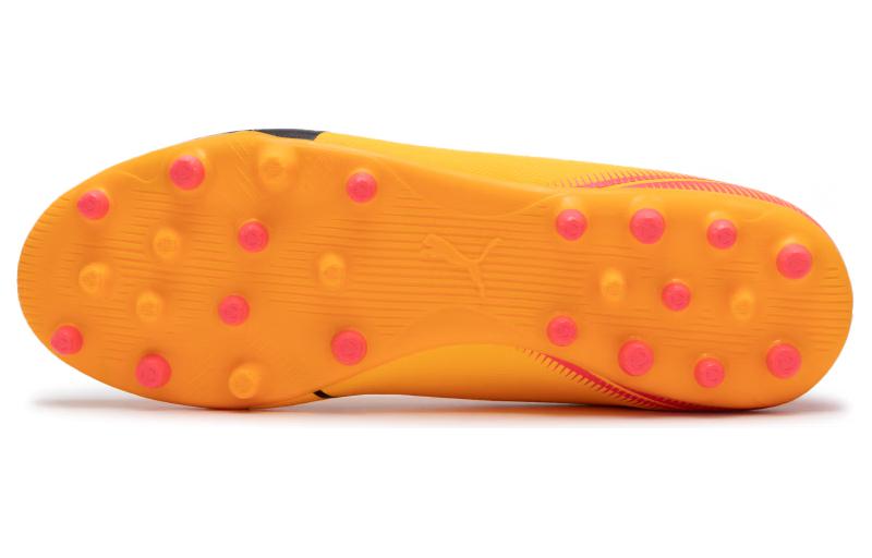 Футболка Ultra Play Soccer Sneakers 'Sun Stream Sunset Glow' PUMA, Солнечно-желтый-черный-закатно-красный — фото 4