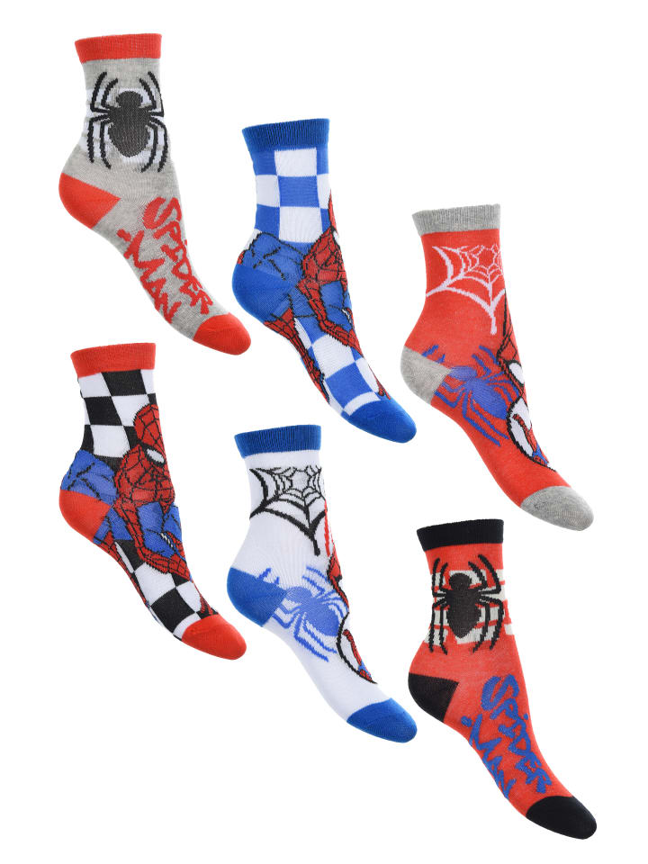 

Носки Spiderman, разноцветный