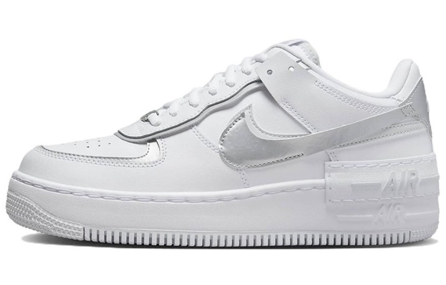 

Кроссовки Nike Air Force 1 Skateboard Shoes Women's Low-Top Pink/Silver