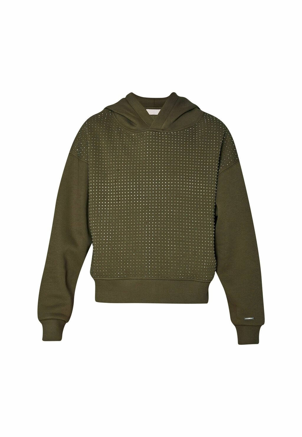 

Толстовка с капюшоном WITH RHINESTONES 90515 LIU JO, оливковый