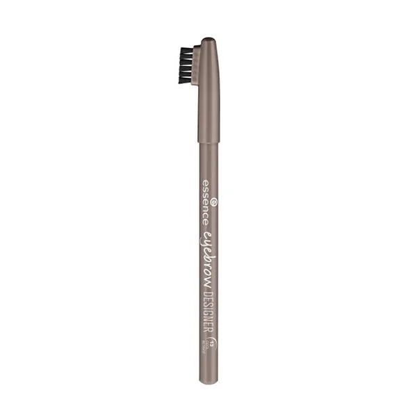 

Карандаш для бровей с кисточкой для облегчения нанесения тона Eyebrow Designer Essence, цвет cool blonde