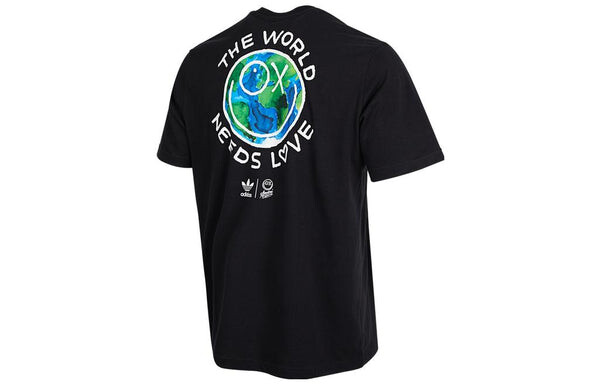 Футболка adidas Originals x Andr Saraiva Tee 'Black', черный — фото 2