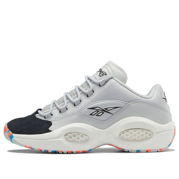 

Кроссовки question low 'rec center' Reebok, серый