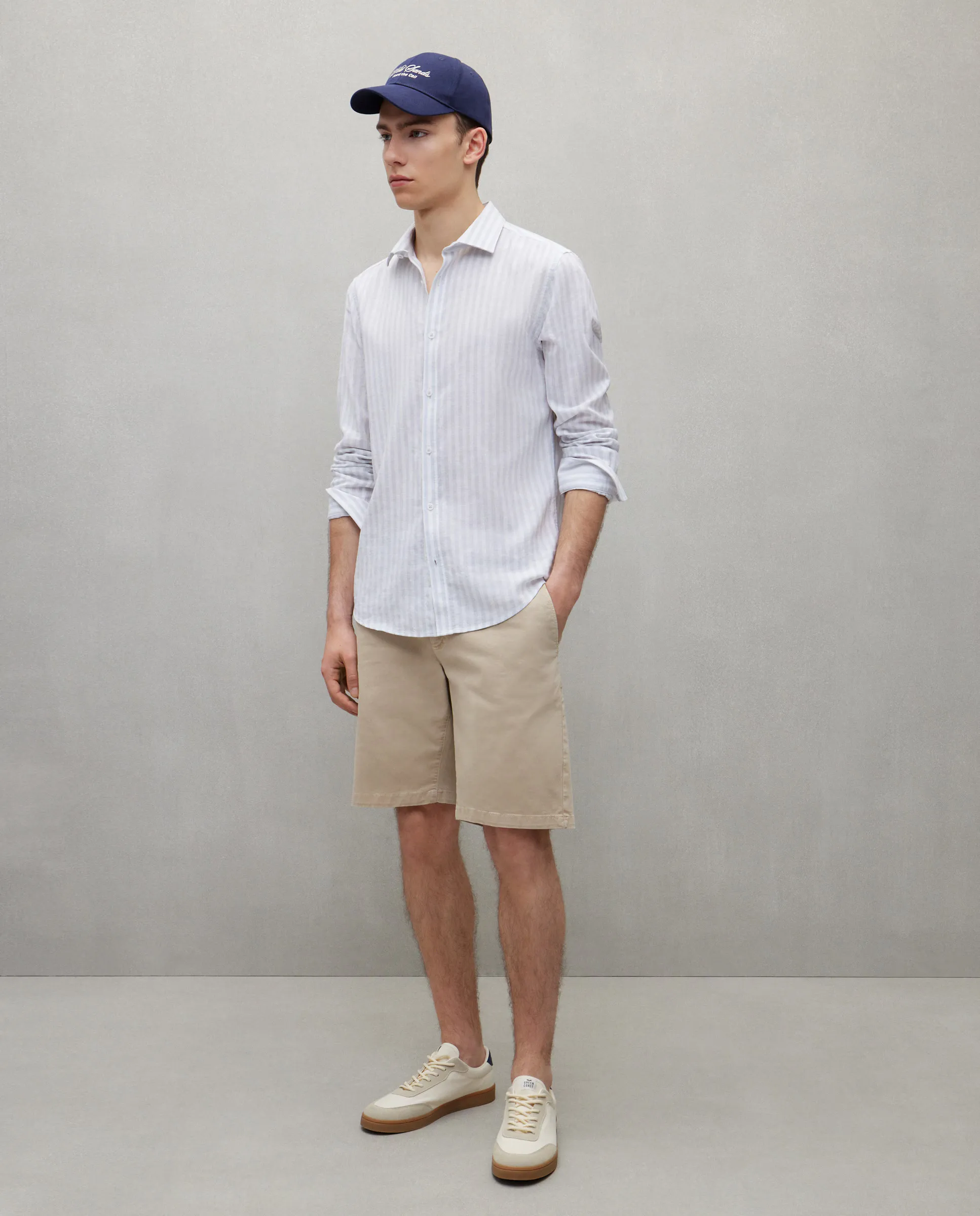 

Бермуды мужские в стиле чинос Easy Wear, бежевый
