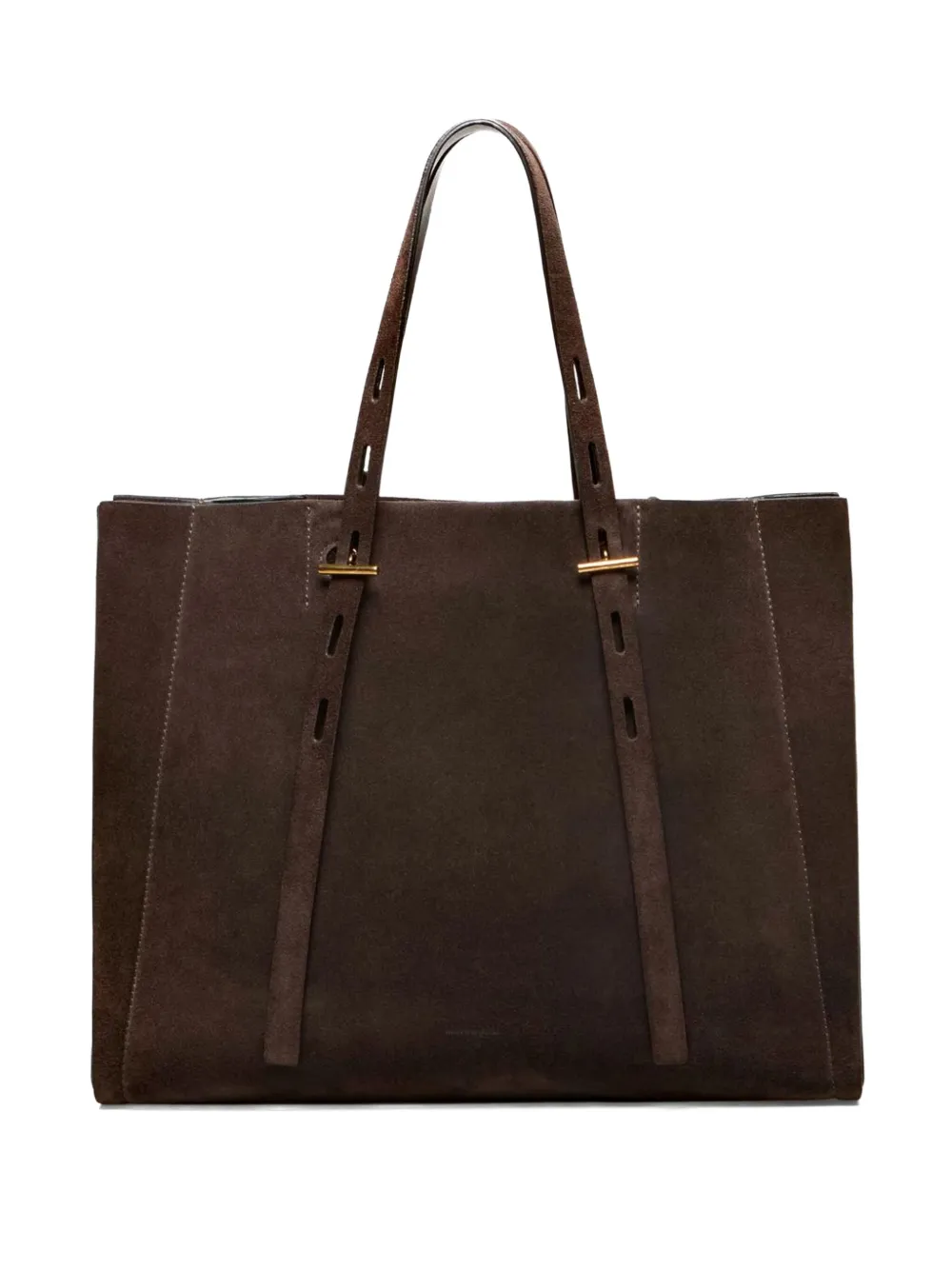 

Сумка-тоут из замши Paula Mino Bossi, коричневый