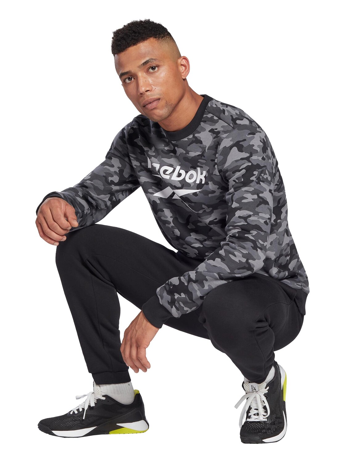 

Блуза Reebok ID Camo, черный