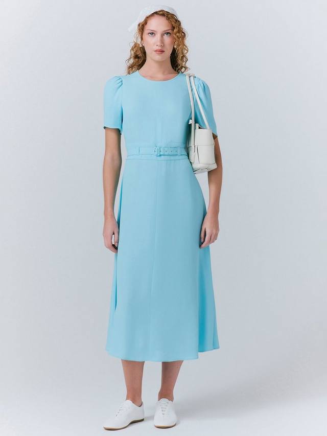 

Жасминовое платье миди с поясом Ghost