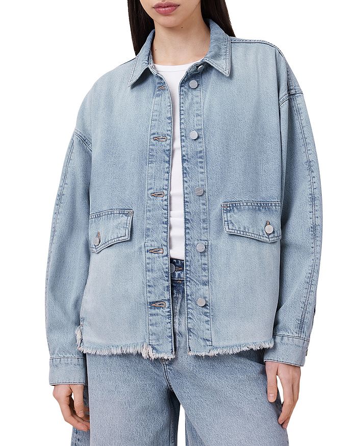 

Хетти Джинсовая рубашка-пиджак ALLSAINTS, синий