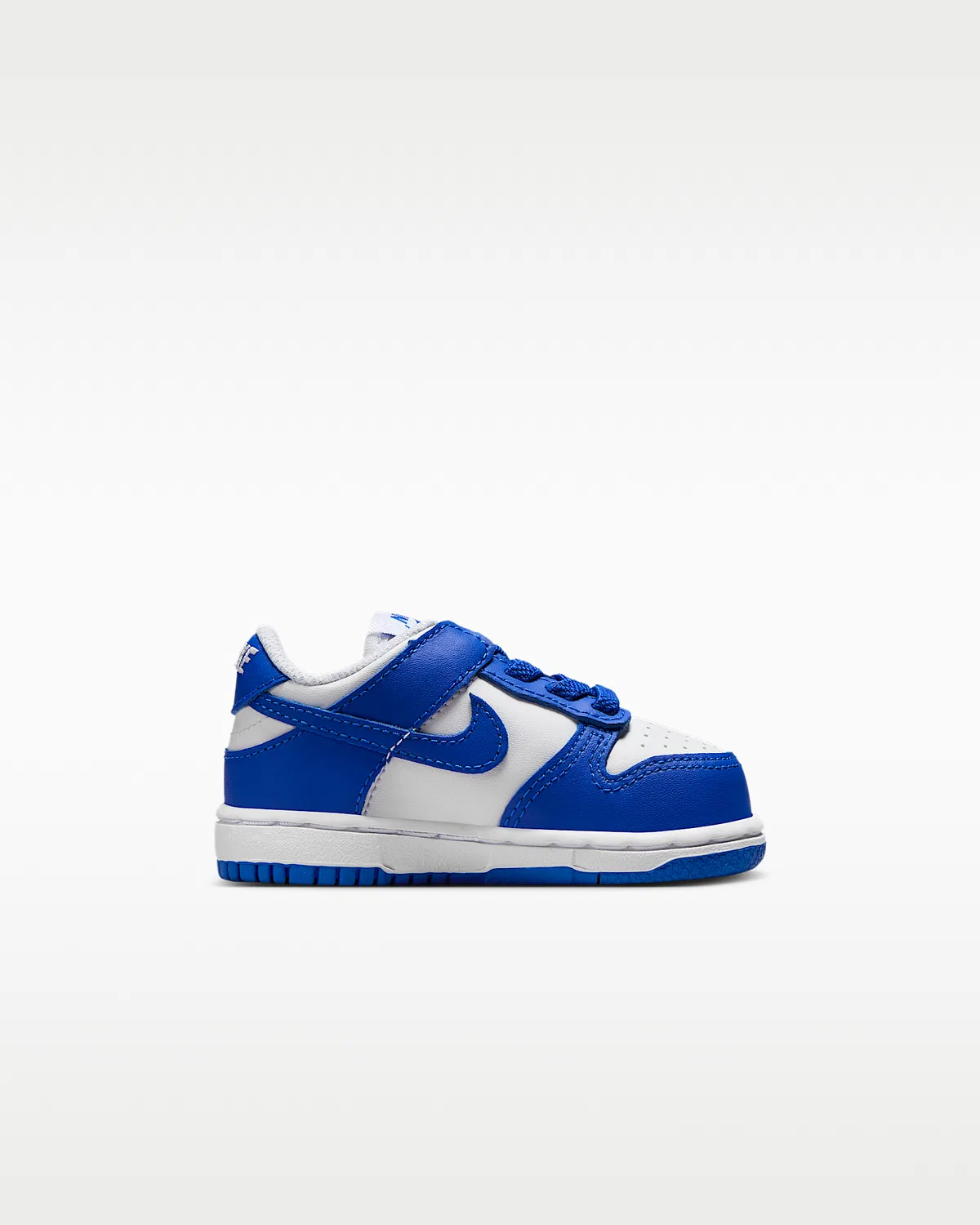 Кроссовки Nike Dunk Low для малышей, White/Hyper Royal/Hyper Royal — фото 3