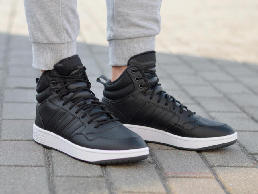 Кроссовки Adidas Hoops 3.0 Mid Lifestyle — фото 2