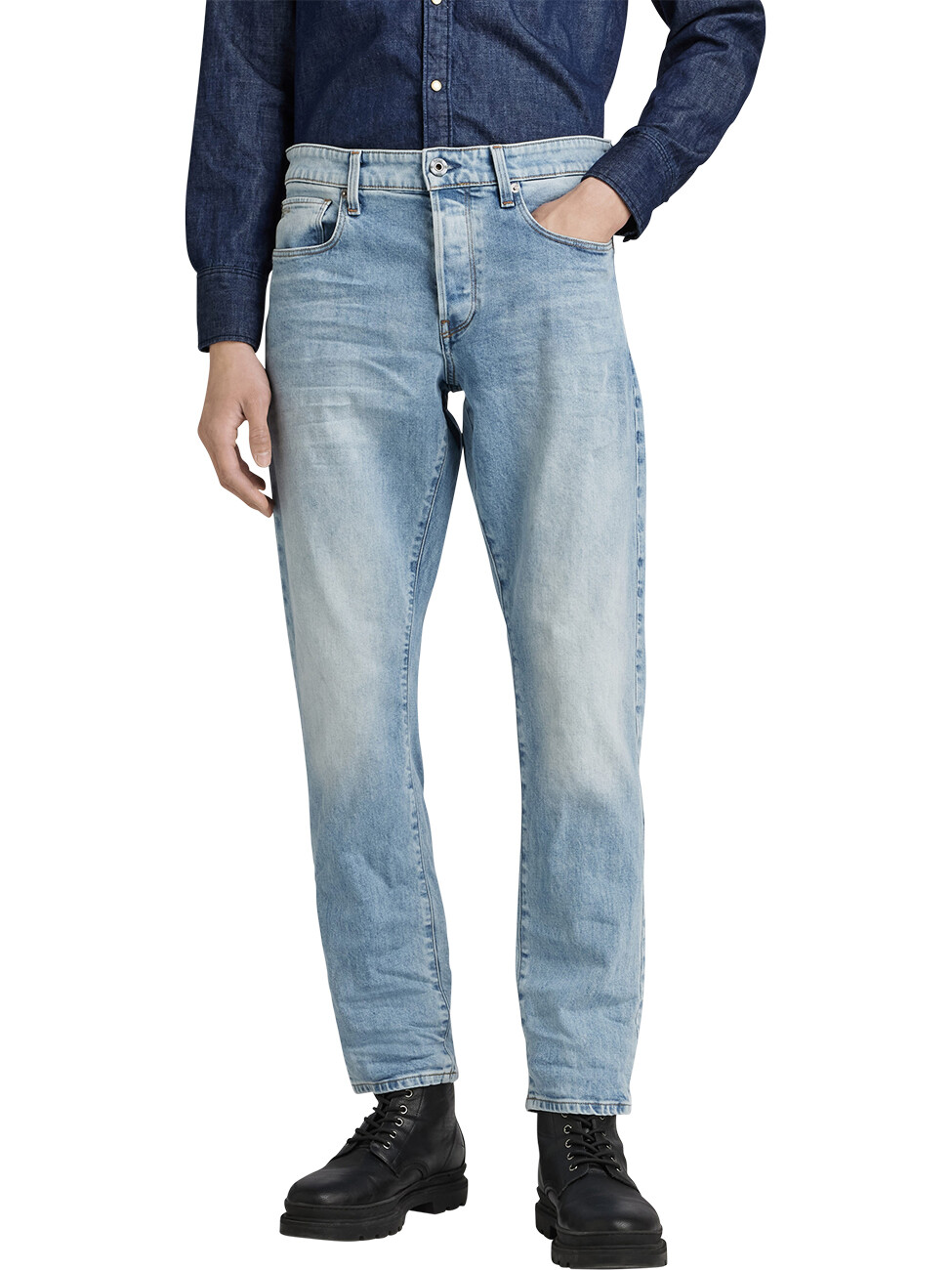 

Джинсы G Star 3301 Tapered tapered, синий