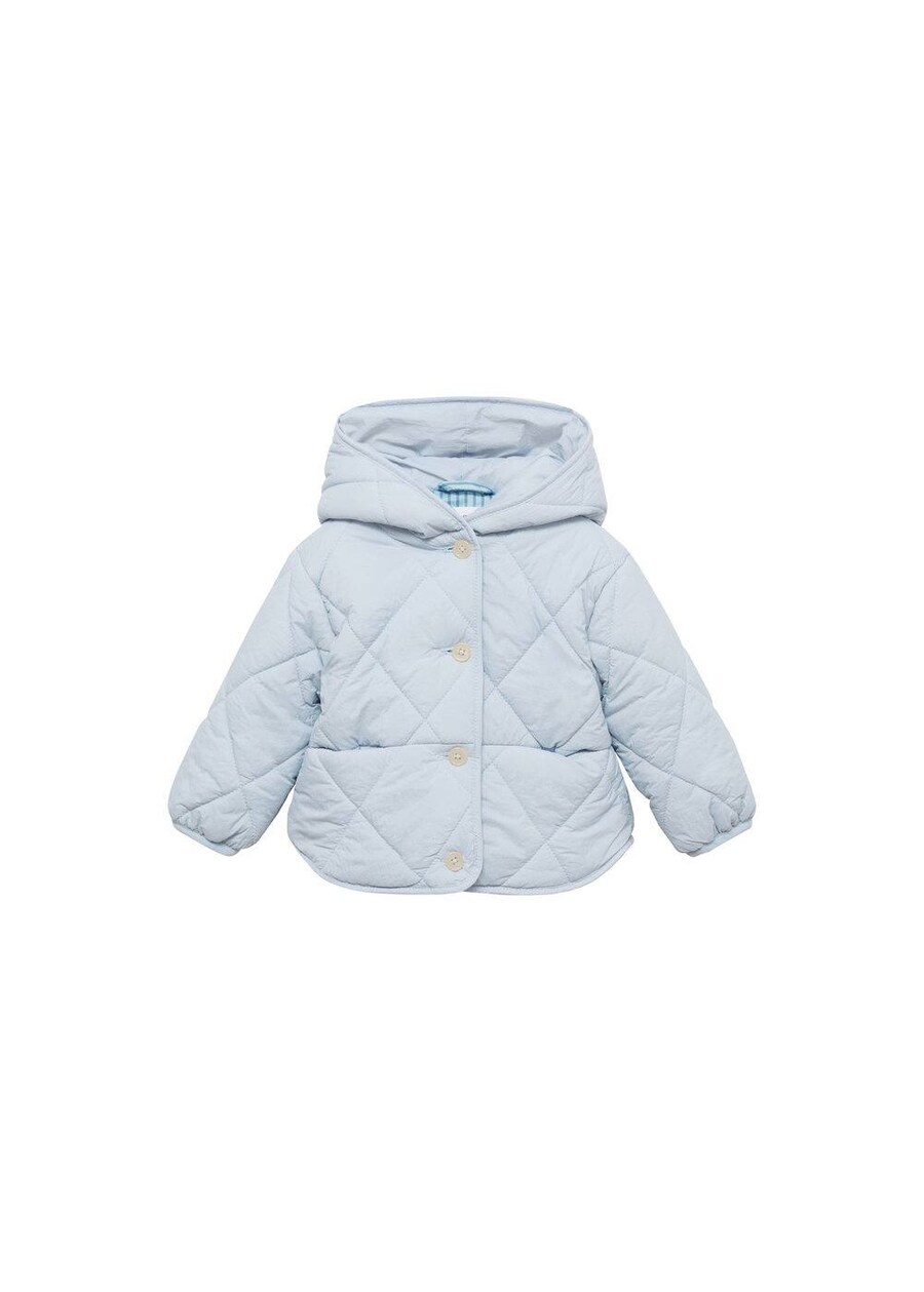 

Демисезонная куртка MANGO KIDS Lamp, Pastel blue