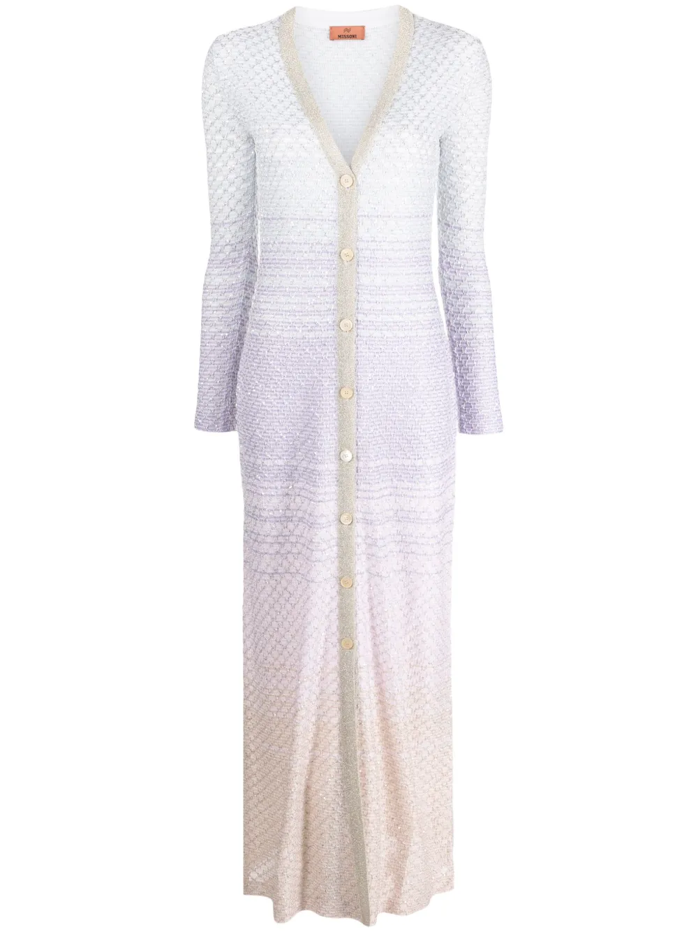 

Кардиган с пайетками Missoni, синий