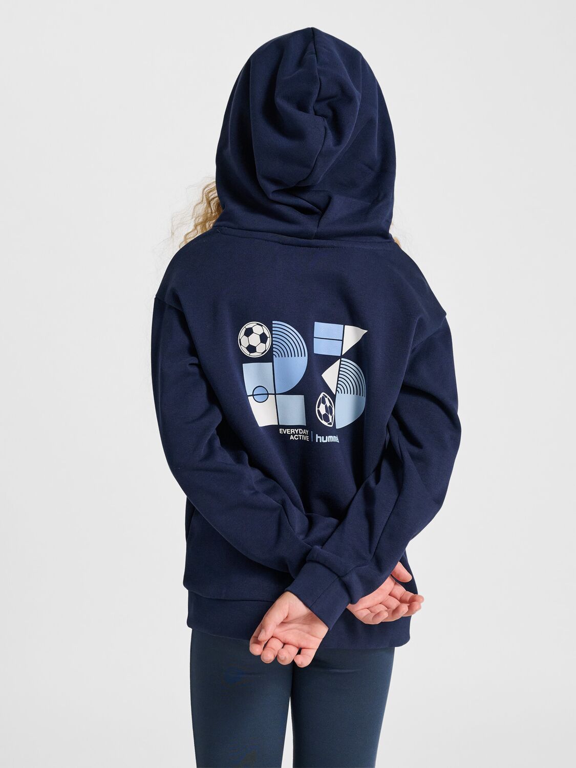Hummel Толстовка в цвете Marine Blue, Pastel Blue — фото 4