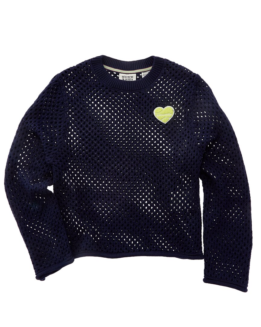 

Свитер вязка Scotch & Soda, синий