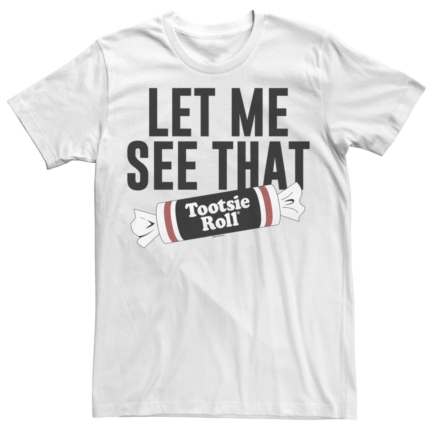 

Мужская футболка Tootsie Roll Let Me See That Tee Licensed Character