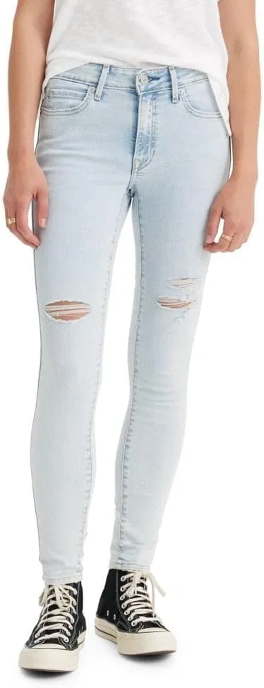 Джинсы скинни Levi's, синие