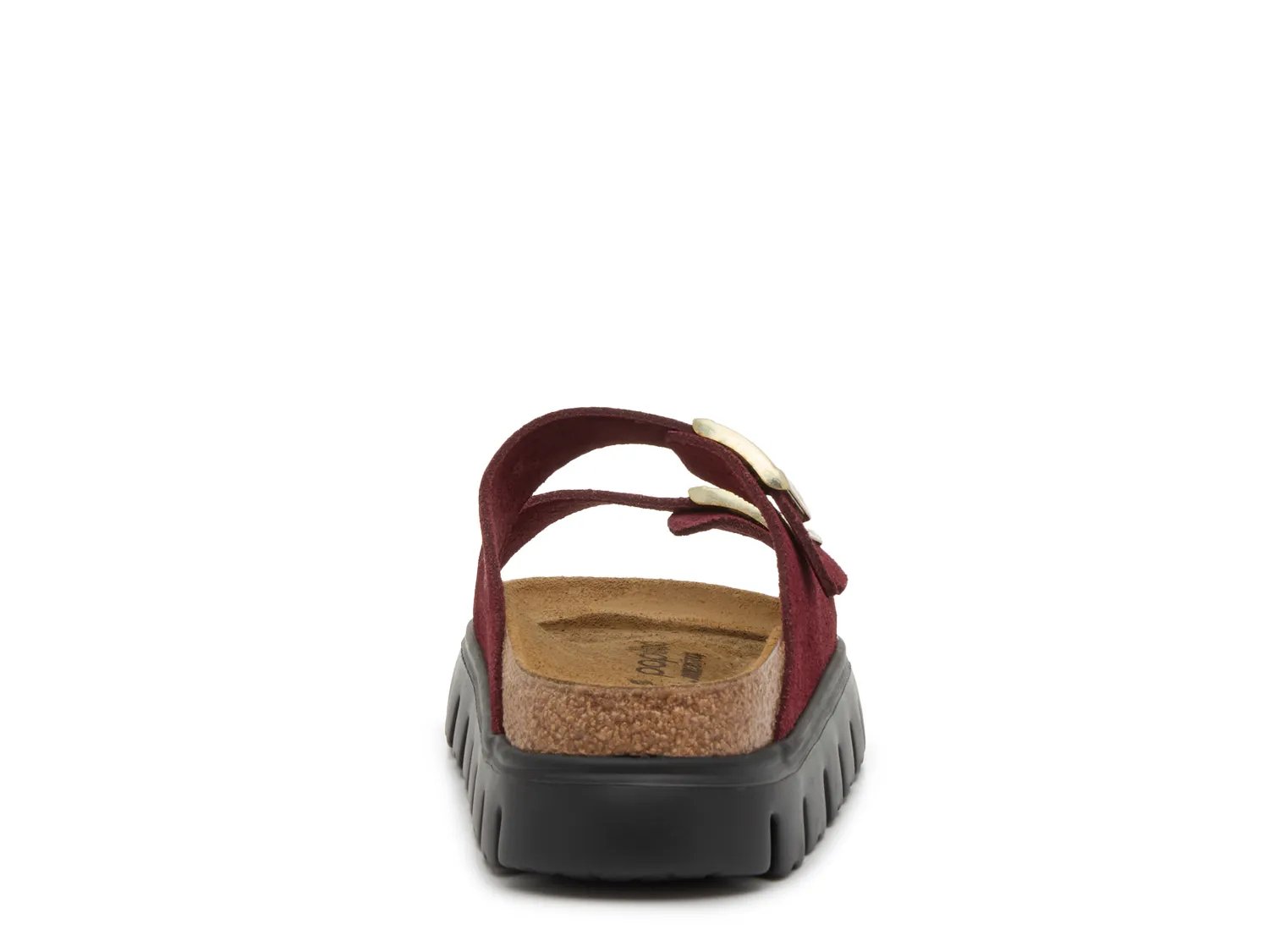 Сандалии Birkenstock Papillio by Birkenstock Arizona Platform Slide Sandal - Women's, бургундия — фото 4