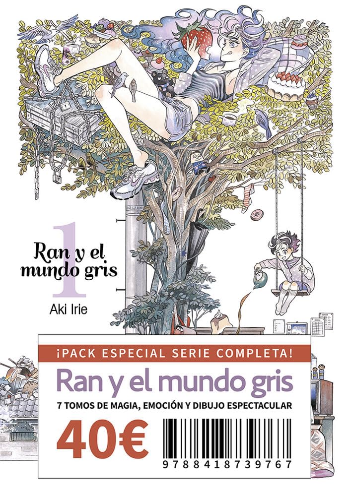

Pack Ran y el mundo gris, vol. 1-7 (Ediciones Tomodomo)