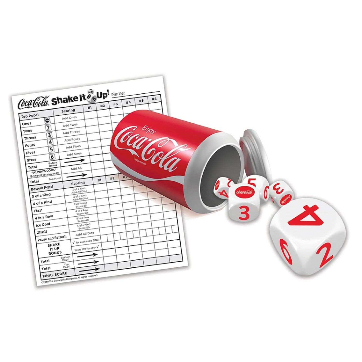 

Шедевры Пазлы Coca-Cola Встряхнись! Игра в кости Masterpieces Puzzles