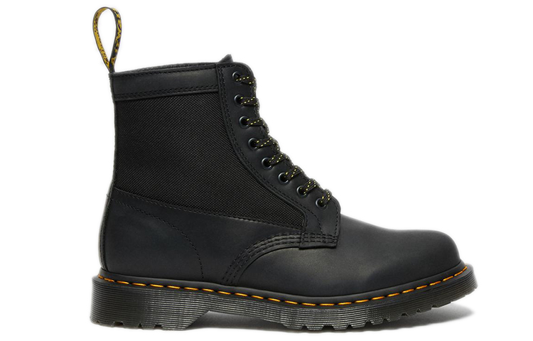 

Ботинки Dr.Martens 1460 Panel Leather Lace Boots Black/Yellow