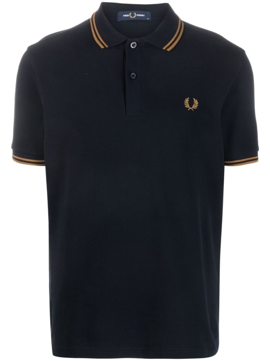 

Fred Perry рубашка поло с вышитым логотипом, синий