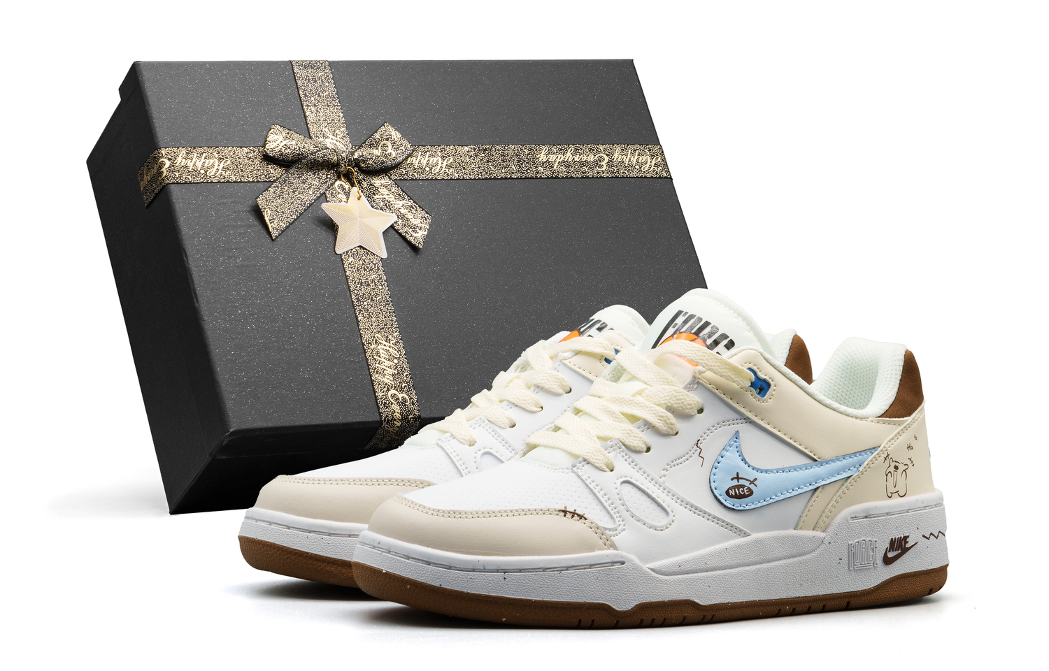 

Полноразмерные низкие кроссовки для скейтбординга мужские box Nike, синий