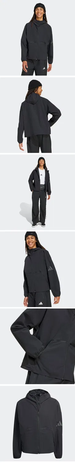 Мужская ветровка MyShelter чёрного цвета от Adidas — фото 4