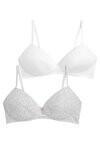 

Бюстгальтер на косточках 2 PACK Next, белый