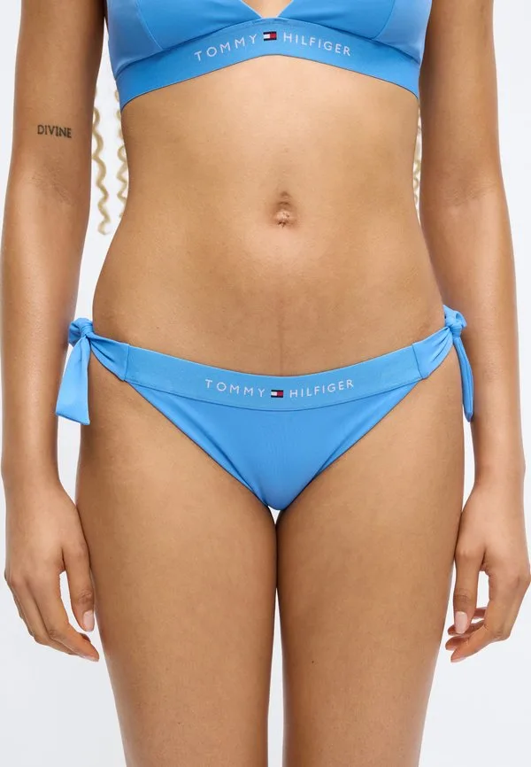 Оригинальные плавки-бикини на завязках по бокам Tommy Hilfiger, Copenhagen Blue — фото 3