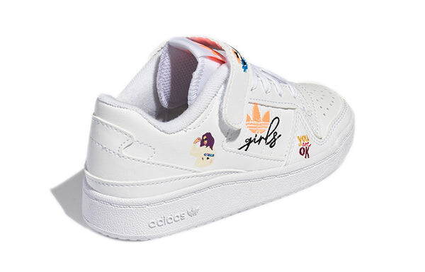 Кроссовки форум low c Adidas, белый — фото 4
