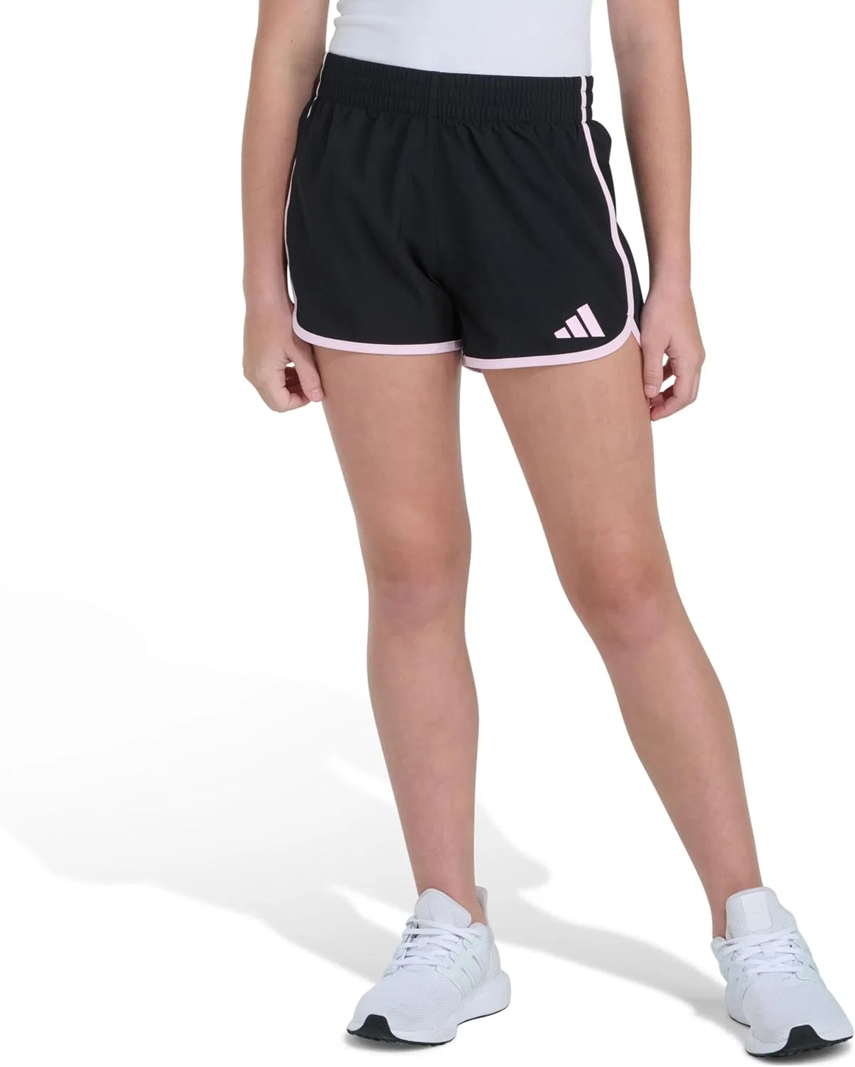Шорты для девочек Adidas, Black With Pink