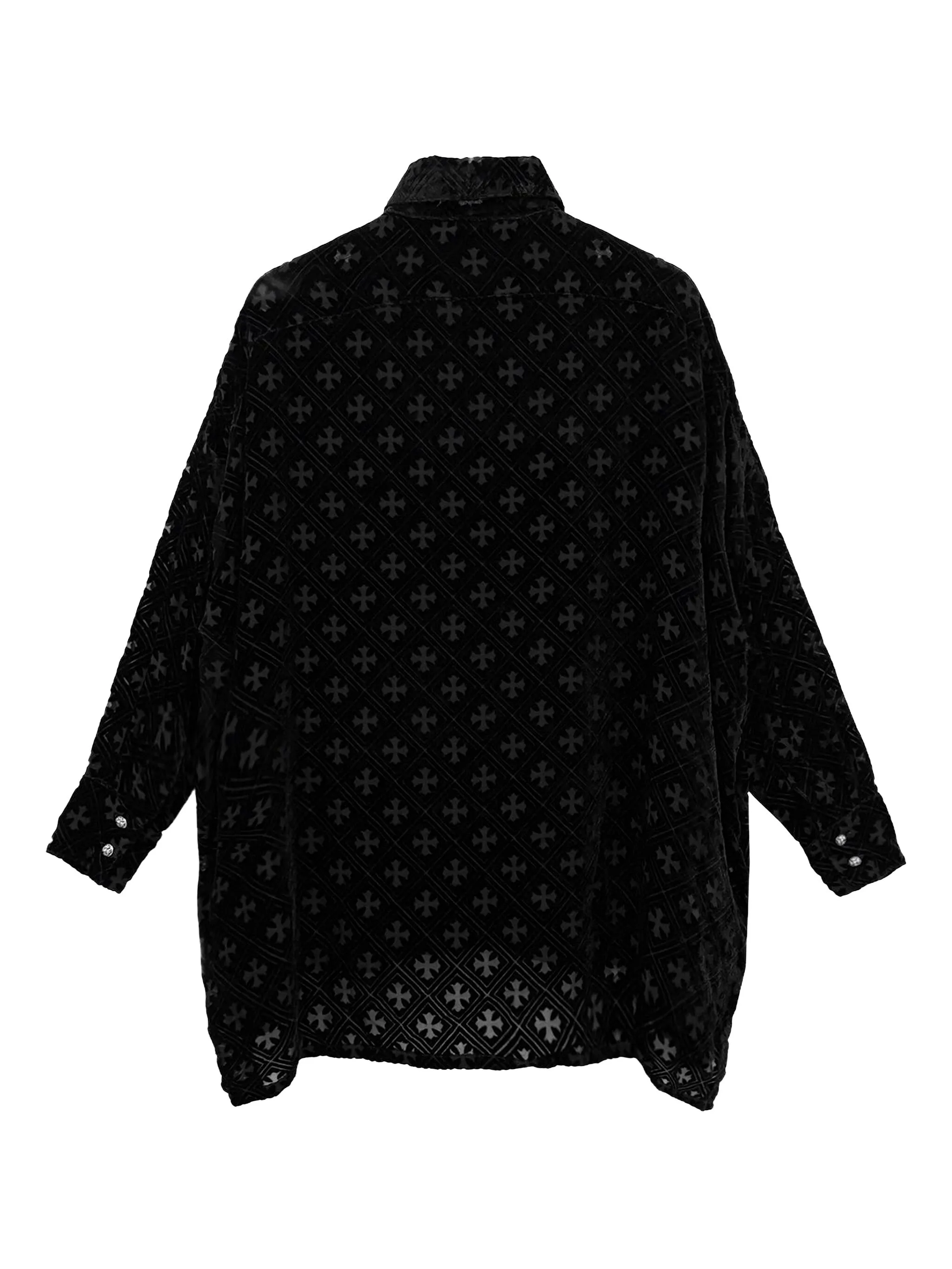 Рубашка Mahal Kita с монограммой Chrome Hearts, черный — фото 2