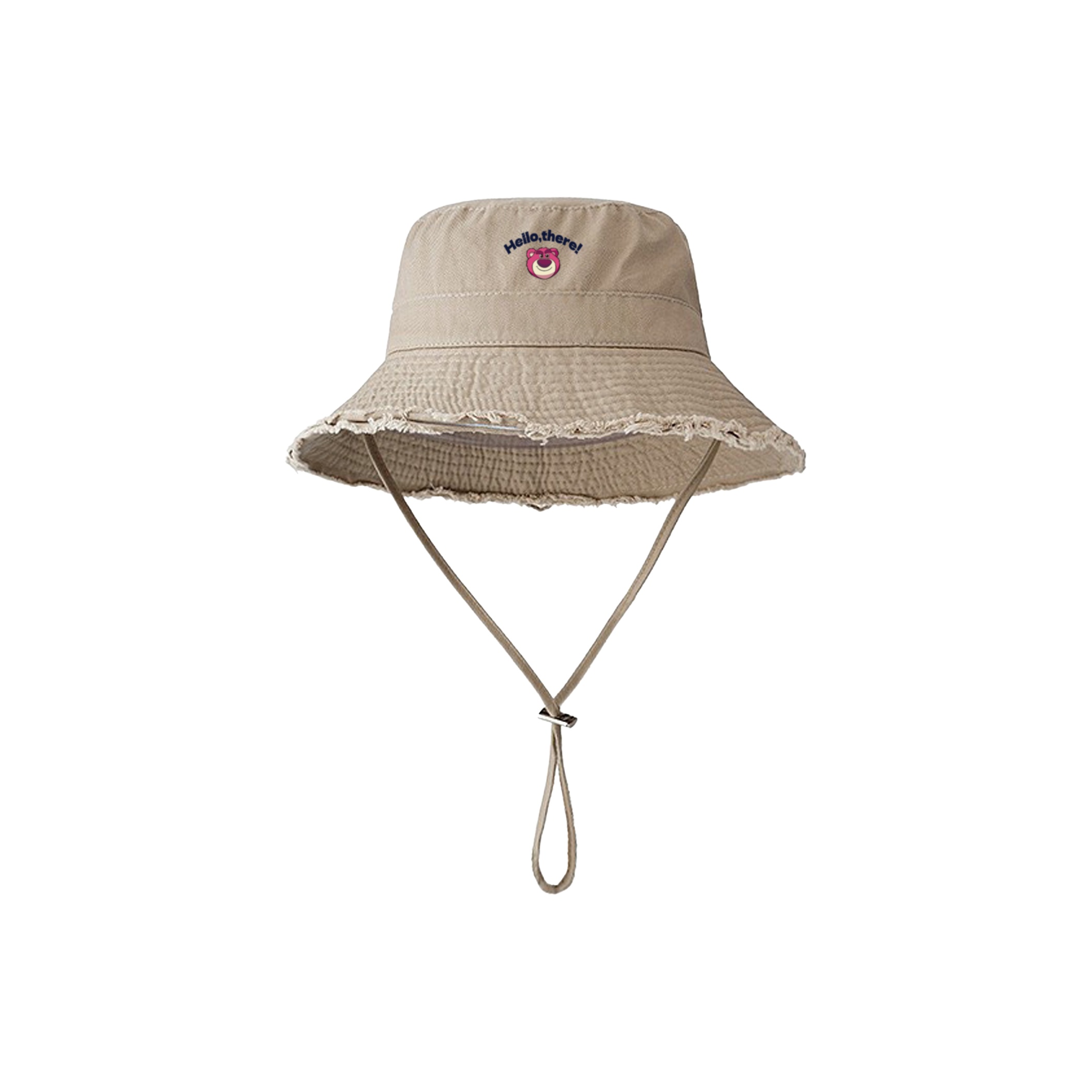 

Disney Хлопковая панама унисекс серии "Медвежонок с клубникой", Khaki