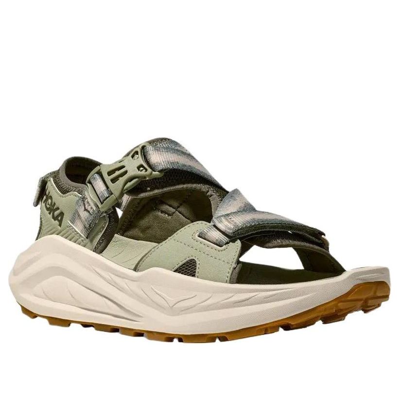 Сандалии HOKA ONE ONE Infini Hike TC 'Sea Moss Oat Milk', оливкого-зеленый — фото 3
