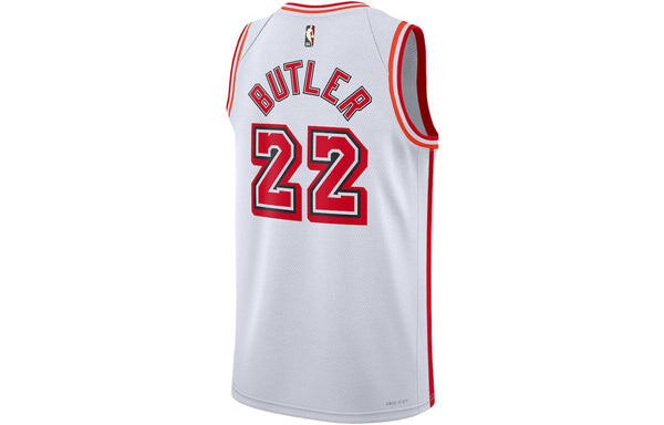Майка Nike x NBA Miami Heat Jimmy Butler Jerseys 'White', белый — фото 2