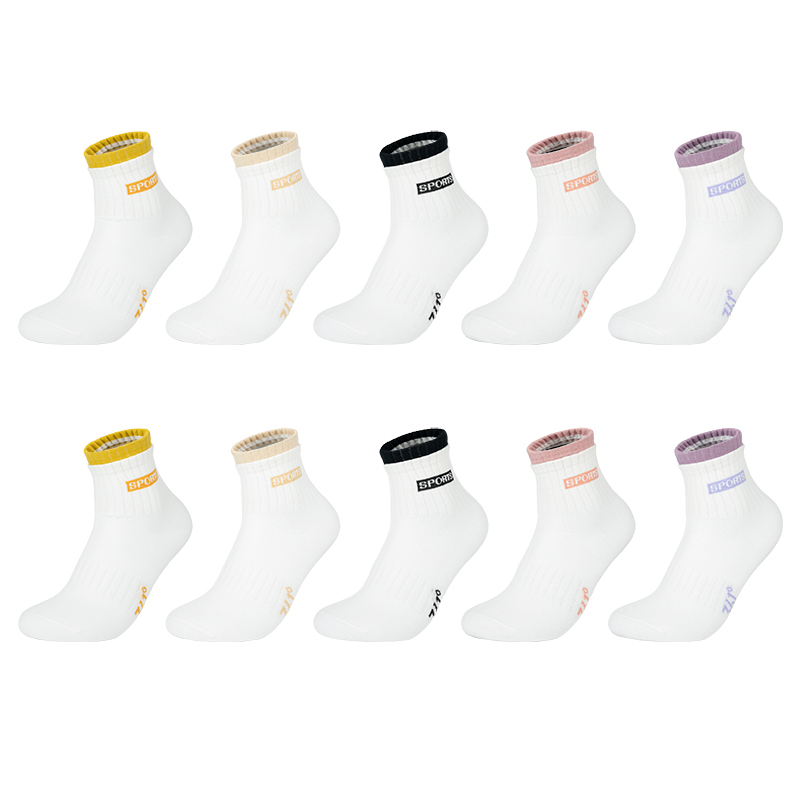 

Набор унисекс носков Crew 361°, 10 pack (фиолетовый+хаки+желтый+розовый+черный)