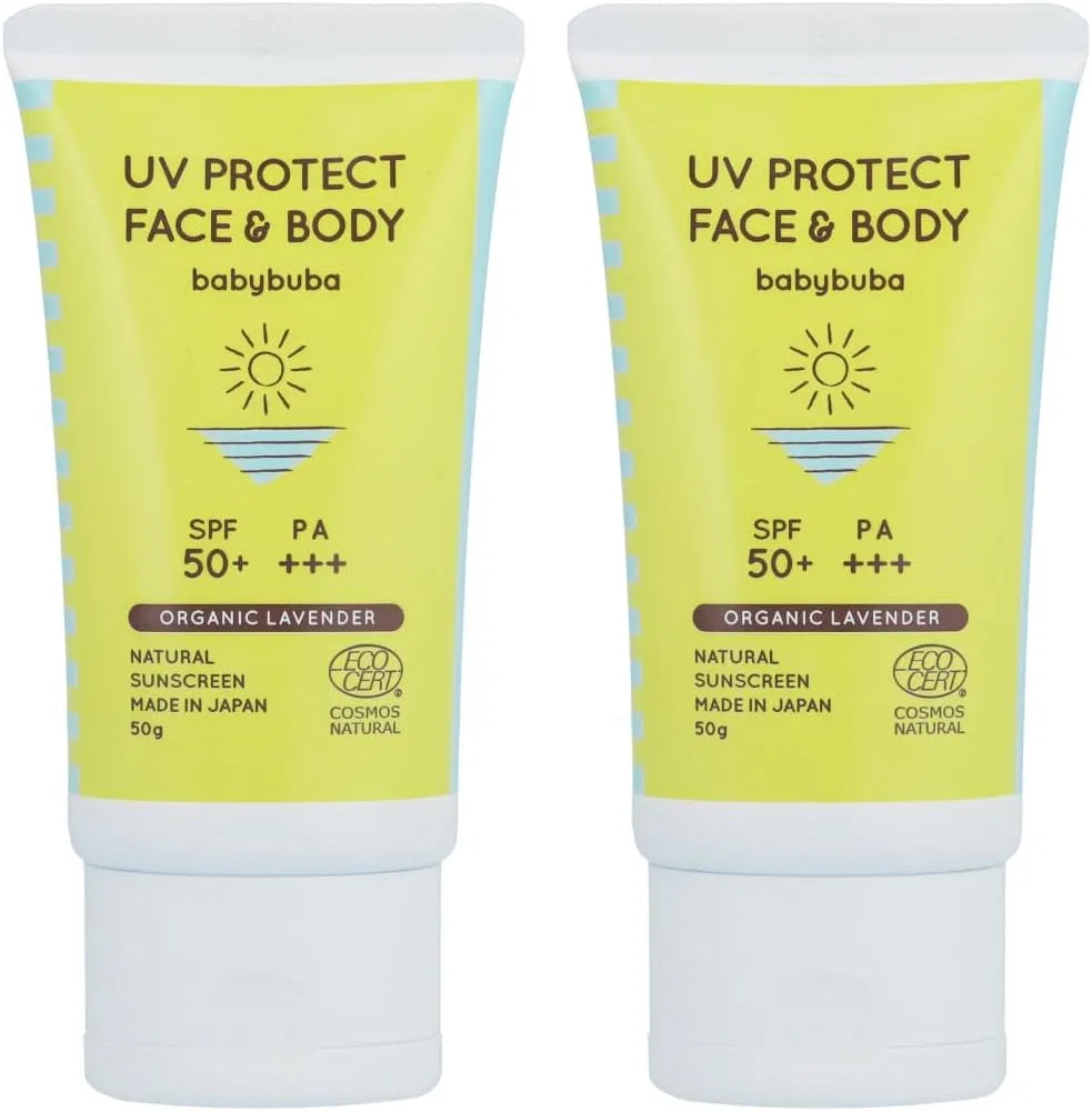 Молочко солнцезащитное органическое babybuba SPF50+ PA+++ 50 мл