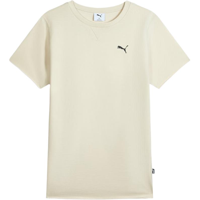 

PUMA Футболка Modern Basics Baby Terry мужская ecru, Бежевый, PUMA Футболка Modern Basics Baby Terry мужская ecru