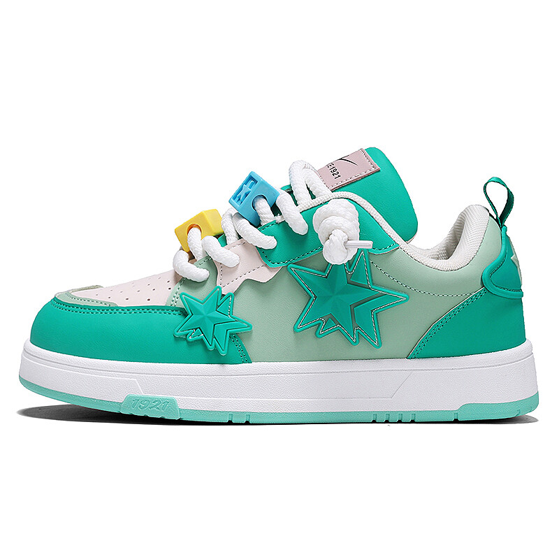 

Кеды, обувь для скейтборда унисекс с низким верхом Double Star 88, цвет Lotus green
