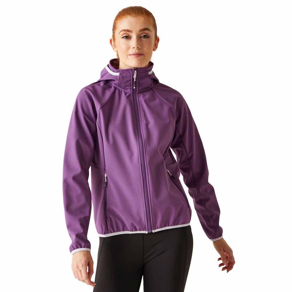 

Спортивная куртка Regatta Bourda softshell, фиолетовый, Коричневый, Спортивная куртка Regatta Bourda softshell, фиолетовый